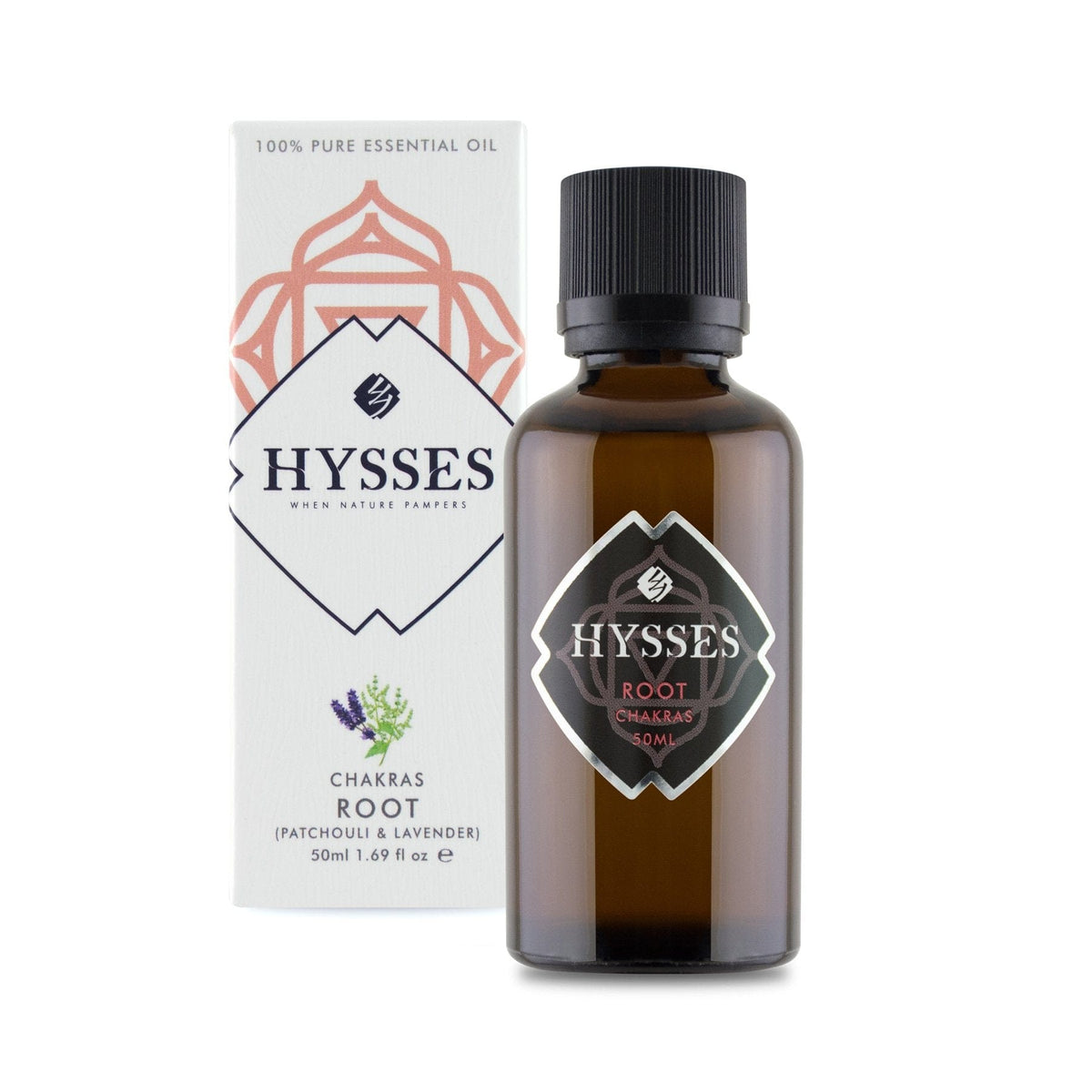 Hysses Essential Oil 50ml Chakras, Root 50ml