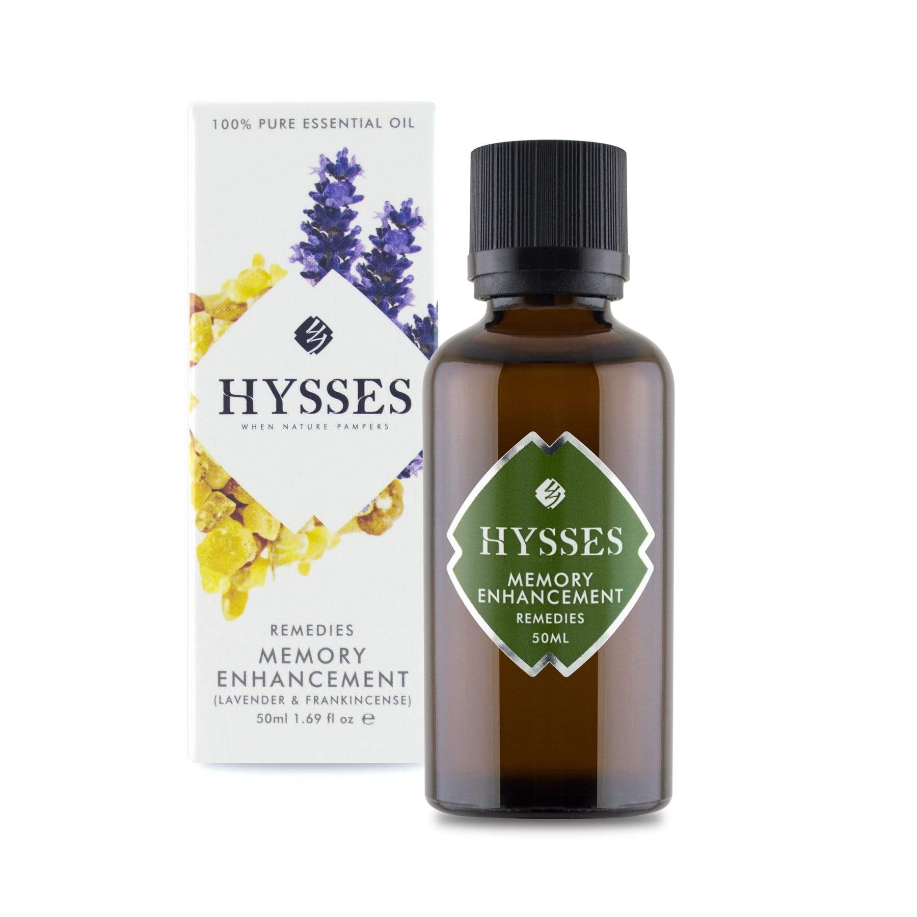 Hysses Essential Oil 50ml Remedies, Memory Enhancement, 50ml