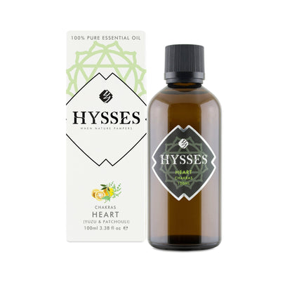 Hysses Singapore Essential Oils 100ml Chakras, Heart
