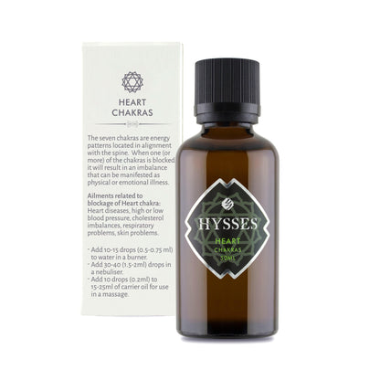 Hysses Singapore Essential Oils Chakras, Heart