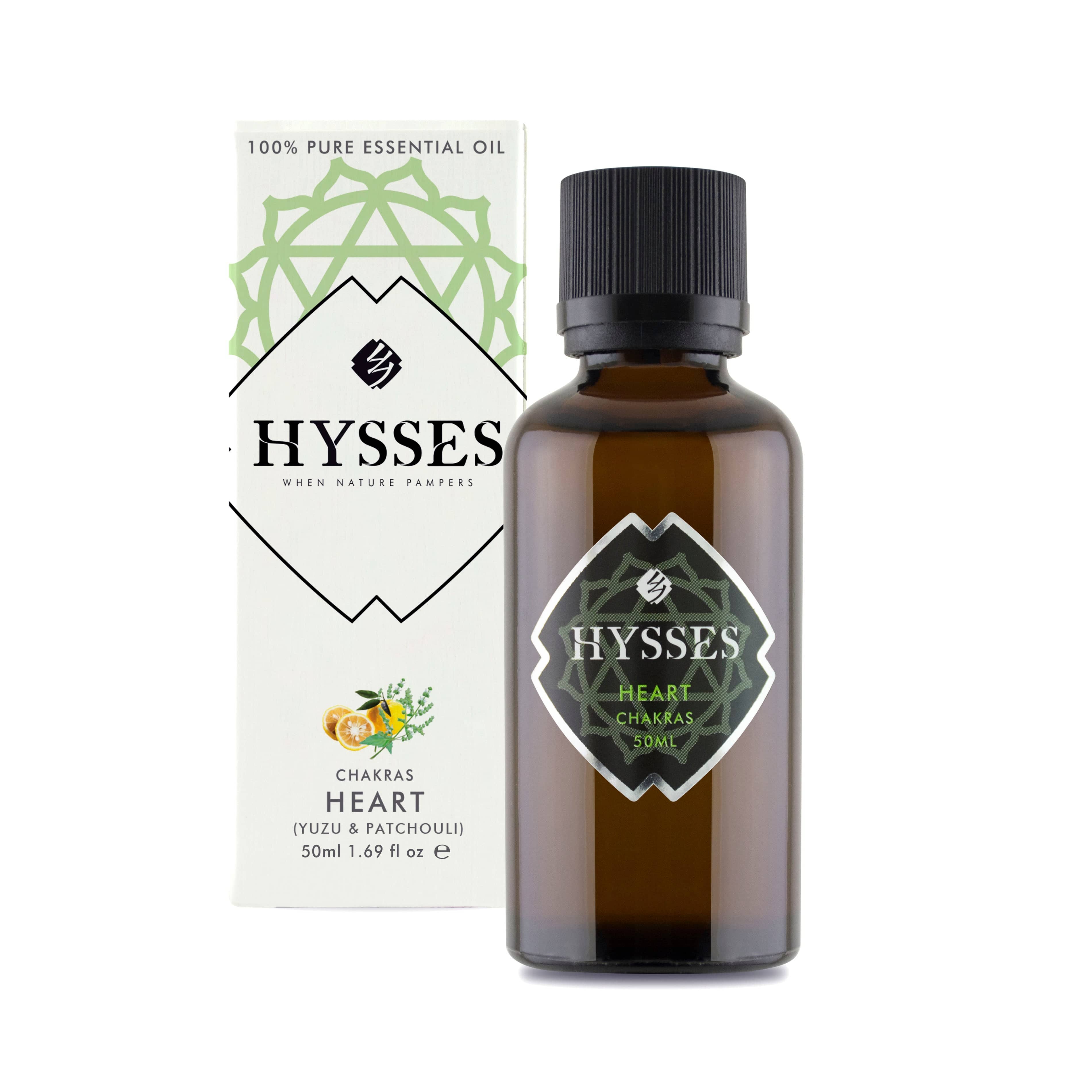 Hysses Singapore Essential Oils 50ml Chakras, Heart