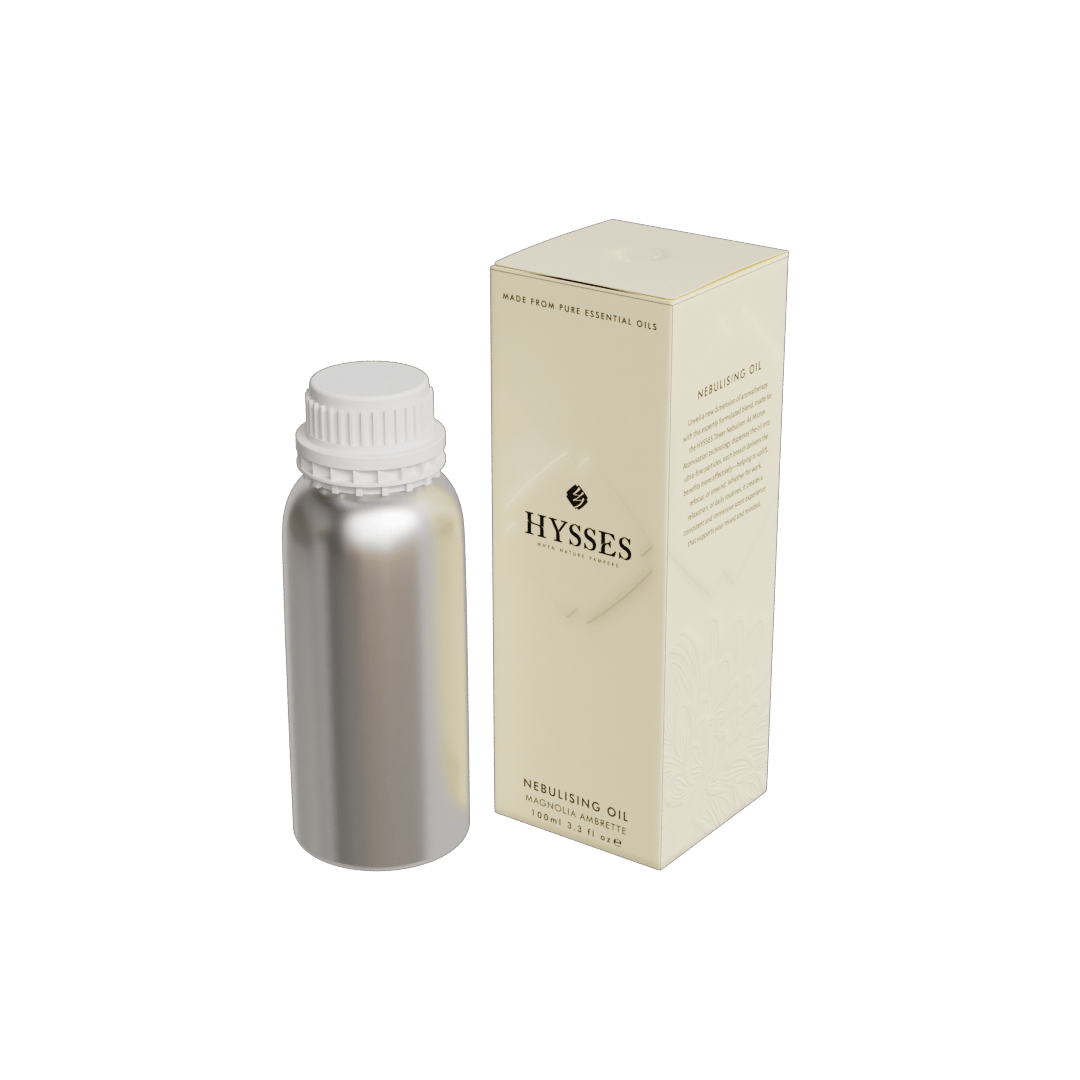 Hysses Singapore Essential Oils 100ml Nebulising Oil, Magnolia Ambrette, 100ml