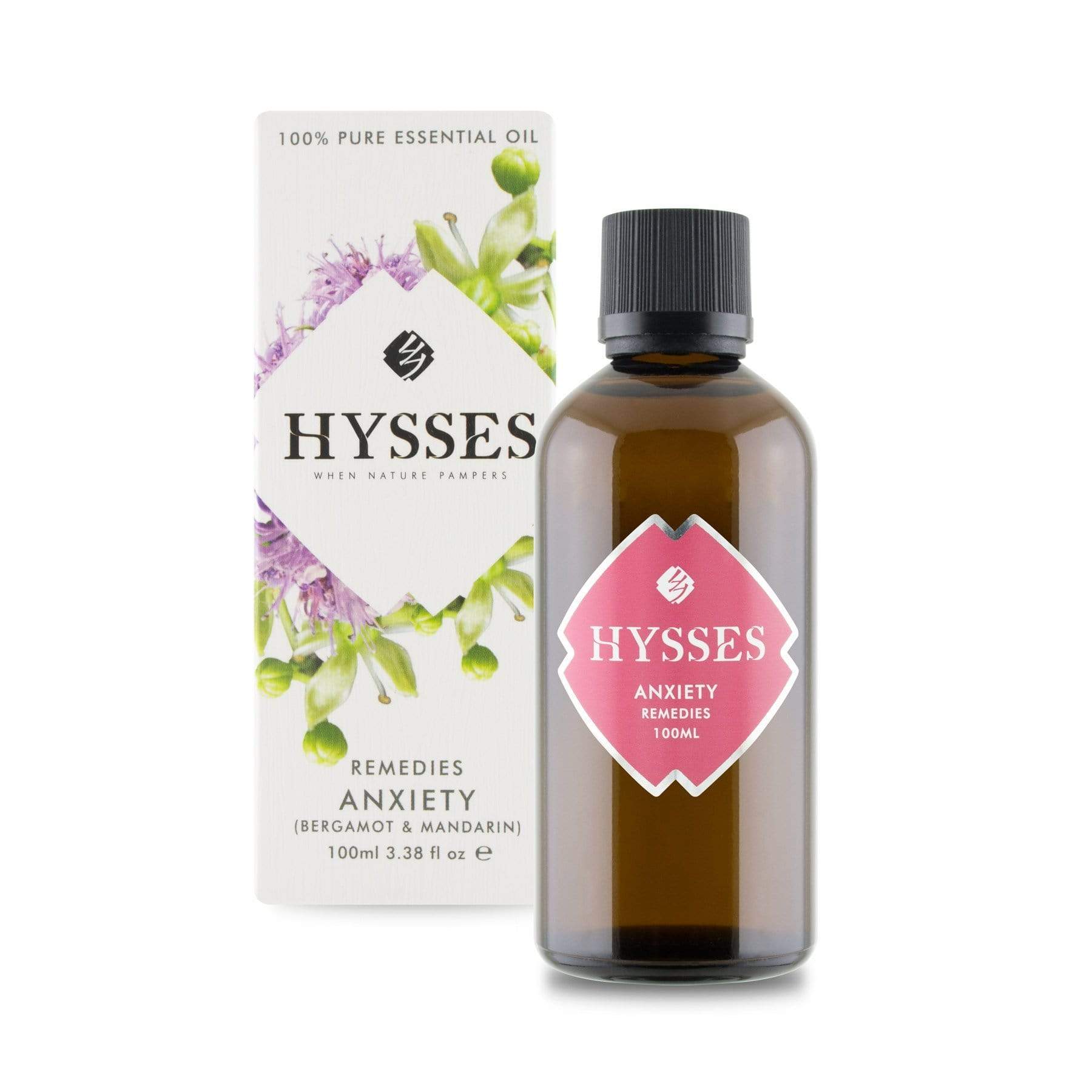 Hysses Singapore Essential Oils 100ml Remedies, Anxiety
