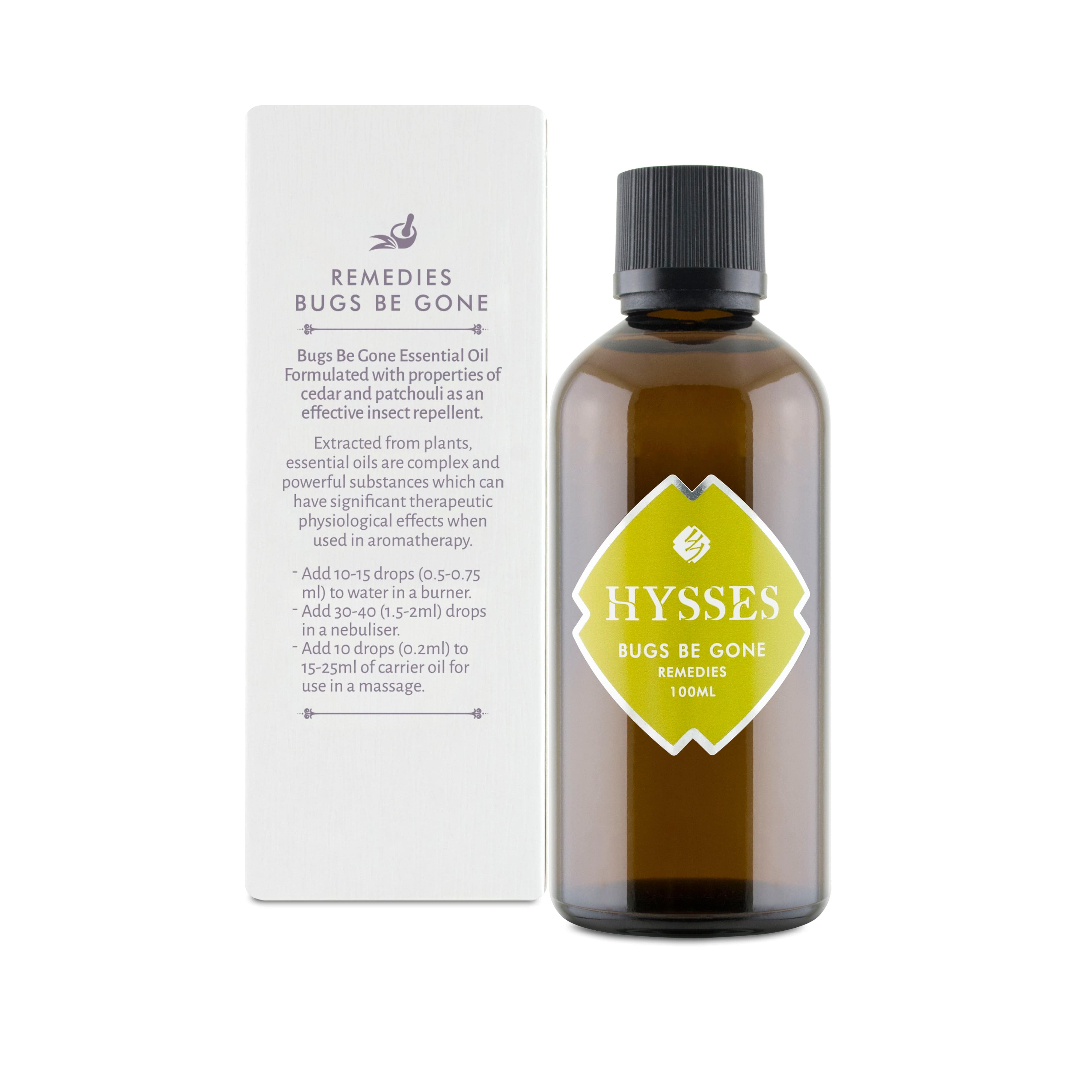 Hysses Singapore Essential Oils Remedies, Bugs Be Gone