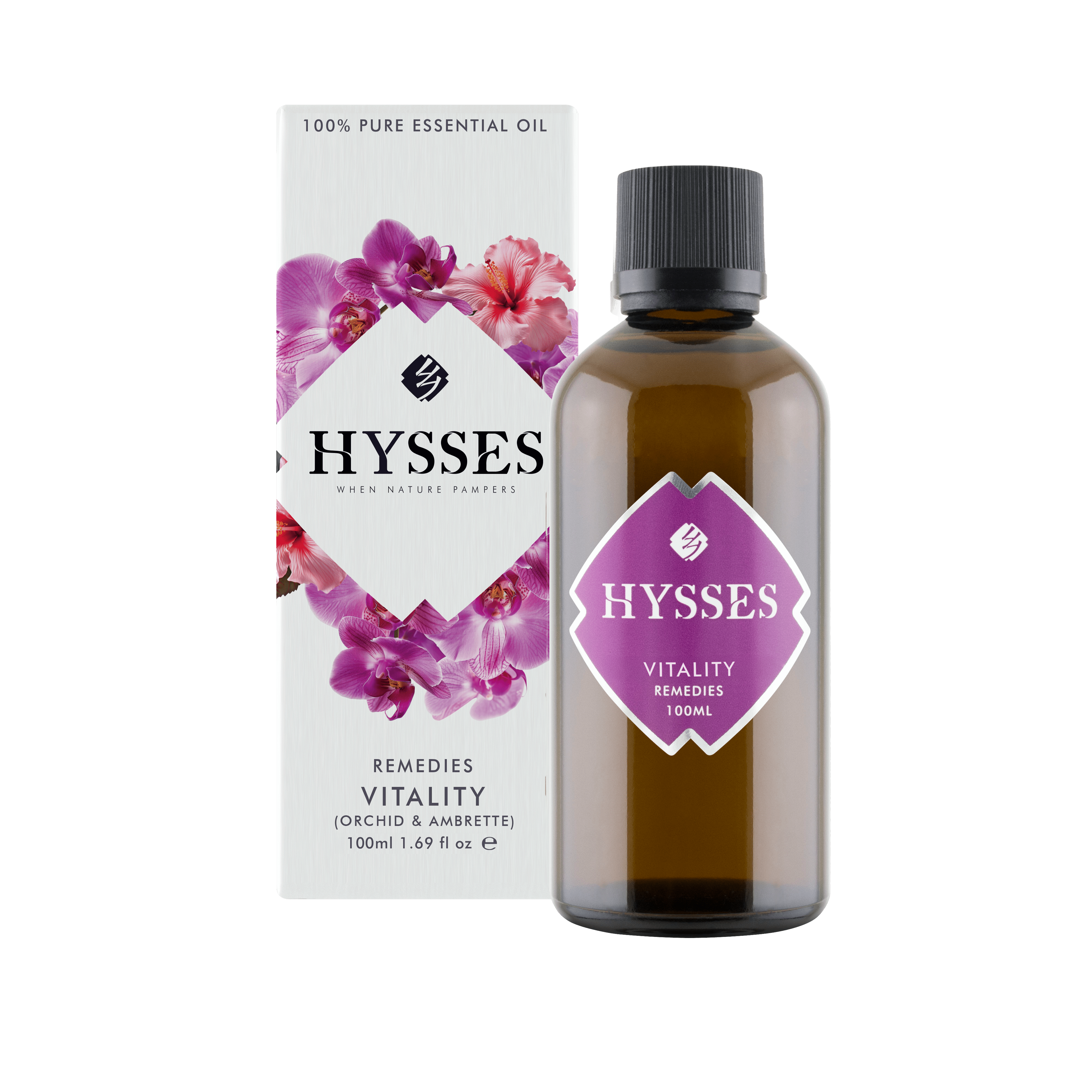 Hysses Singapore Essential Oils 100ml Remedies, Vitality