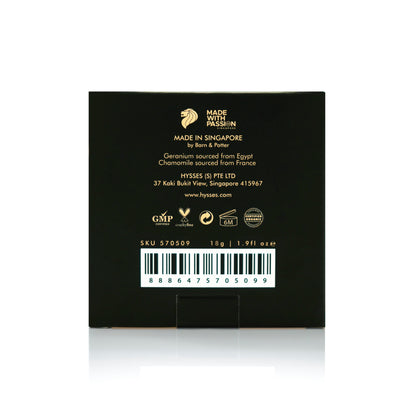 Hysses Singapore Face Absolute Coverage Cushion Foundation Geranium Chamomile Broad Spectrum SPF50/PA++