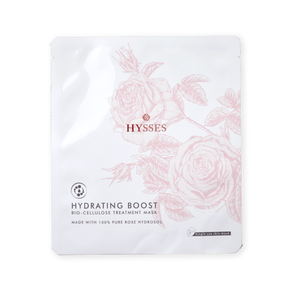 Hysses Singapore Face Bio Cellulose Hydrating Mask Rose