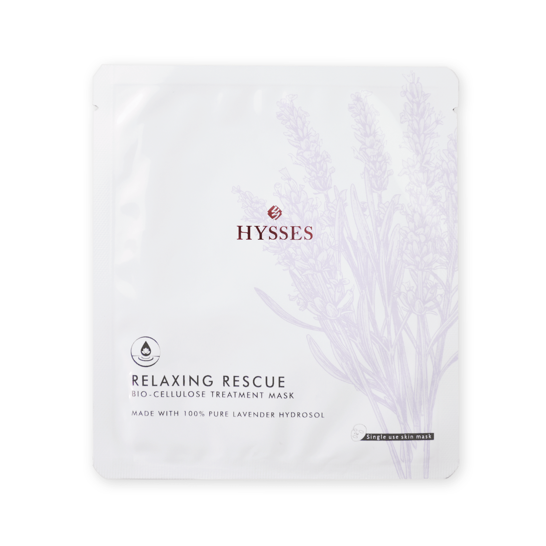 Hysses Singapore Face Bio Cellulose Relaxing Mask Lavender