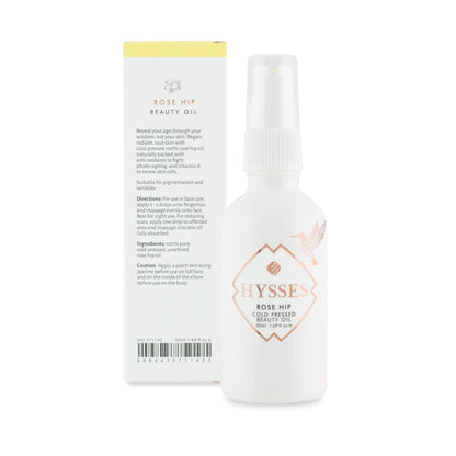 Hysses Singapore Face Care Cold Pressed Beauty Oil Rose Hip R