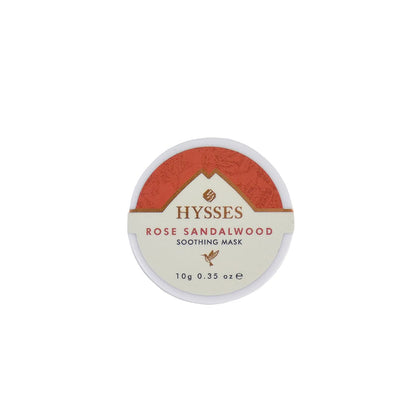 Hysses Singapore Face Care Facial Miniature, Soothing Mask Rose Sandalwood R
