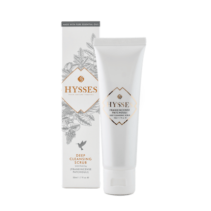 Hysses Singapore Face Care Facial Scrub Deep Cleansing Frankincense Patchouli R