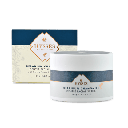 Hysses Singapore Face Care Facial Scrub Gentle Geranium Chamomile R