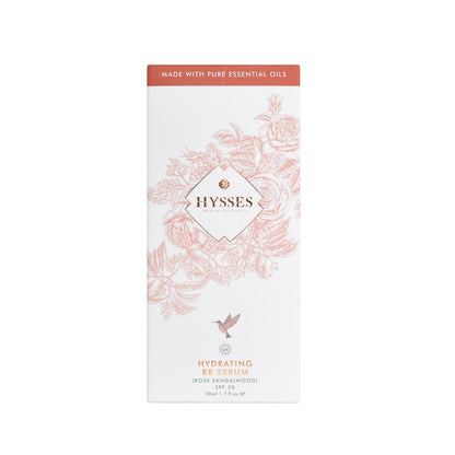 Hysses Singapore Face Care Hydrating BB Serum, Rose Sandalwood SPF20 R