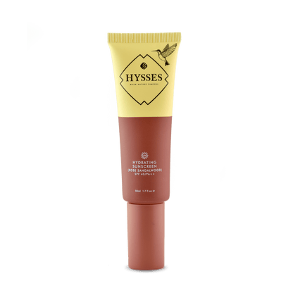 Hysses Singapore Face Care Hydrating Sunscreen Rose Sandalwood SPF 40 / PA++ R