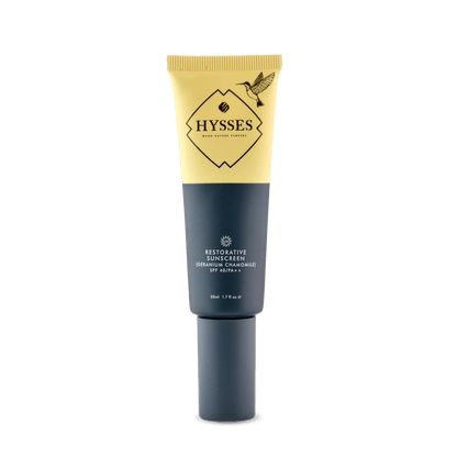 Hysses Singapore Face Care Restorative Sunscreen Geranium Chamomile SPF 40 / PA++ R