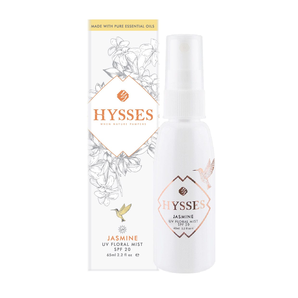 Hysses Singapore Face Care UV Floral Mist Jasmine SPF20 R