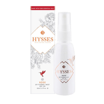 Hysses Singapore Face Care UV Floral Mist Rose SPF20 R