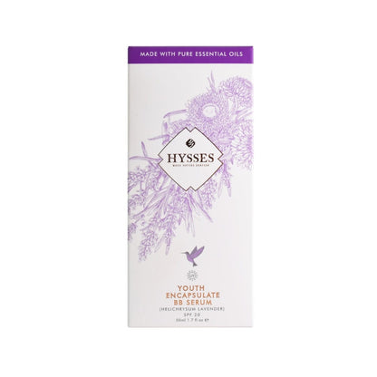 Hysses Singapore Face Care Youth Encapsulate BB Serum, Helichrysum Lavender SPF20 R