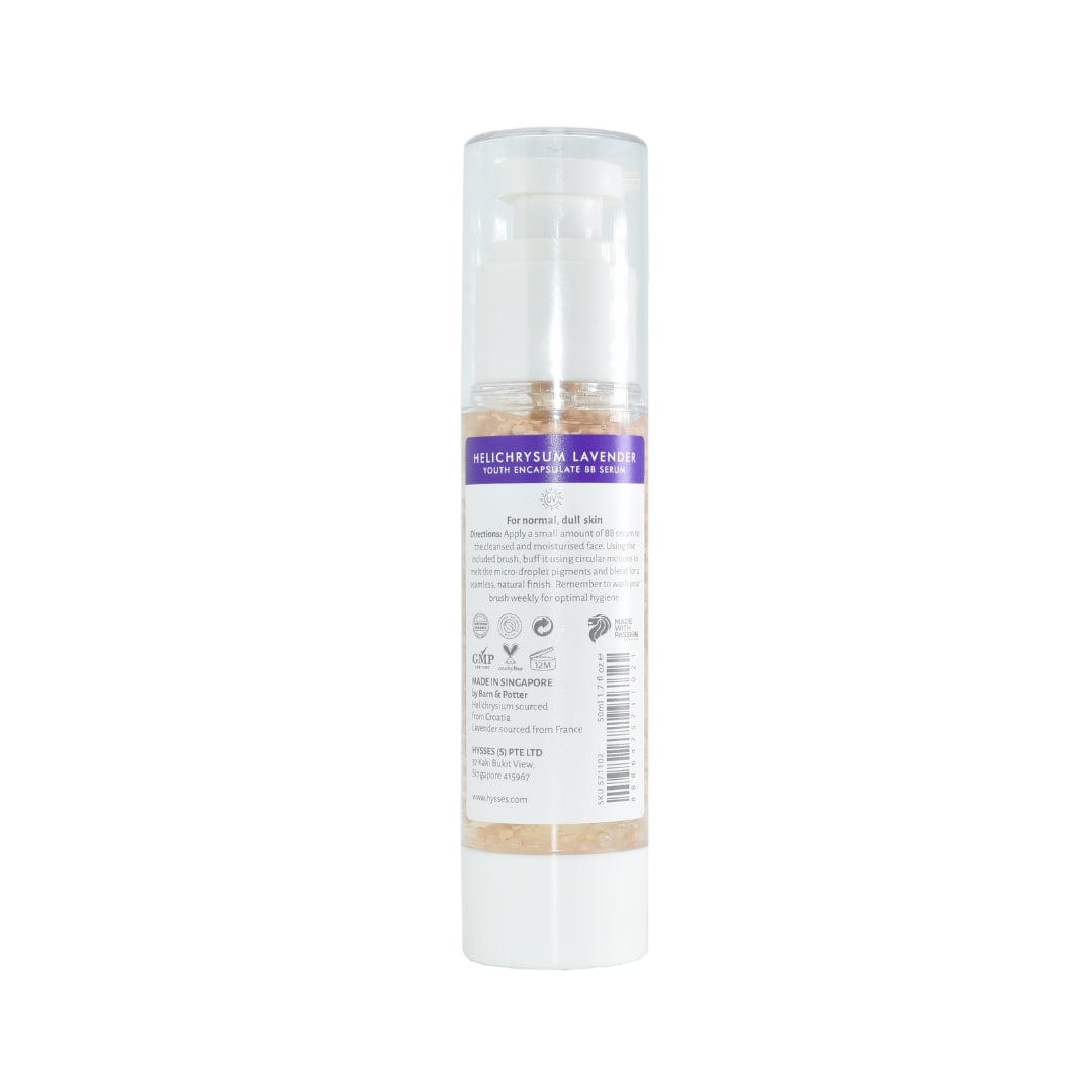 Hysses Singapore Face Care Youth Encapsulate BB Serum, Helichrysum Lavender SPF20 R