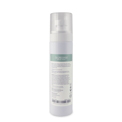 Hysses Singapore Face Facial Wash Tea Tree Hinoki