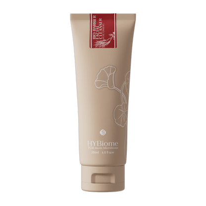 Hysses Singapore Face HYBiome Bio-Barrier Facial Cleanser, Rose Ginseng