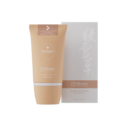 Hysses Singapore Face HYBiome Guasha Face Cream, Rose Ginseng