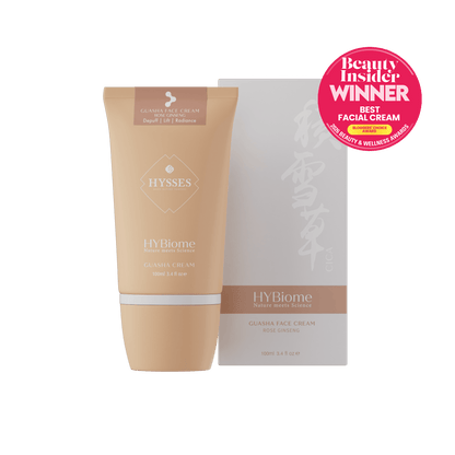 Hysses Singapore Face HYBiome Guasha Face Cream, Rose Ginseng
