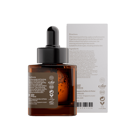 Hysses Singapore Face HYBiome Micro-Repair Serum, Rose Ginseng, 30ml