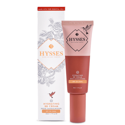 Hysses Singapore Face Hydrating BB Cream Rose Sandalwood SPF20