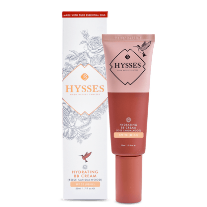 Hysses Singapore Face Beige Hydrating BB Cream Rose Sandalwood SPF20