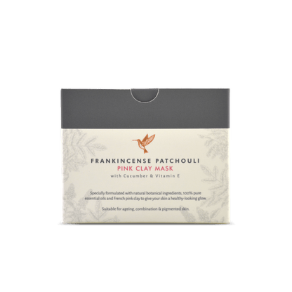 Hysses Singapore Face Pink Clay Mask Frankincense Patchouli