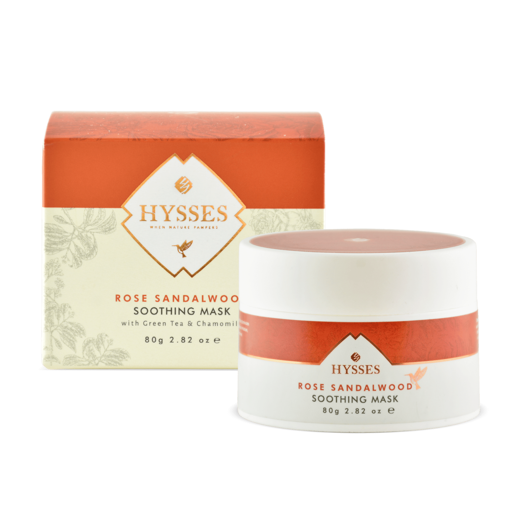 Hysses Singapore Face Soothing Mask Rose Sandalwood