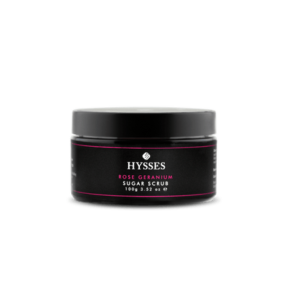 Hysses Singapore Face Sugar Scrub Rose Geranium