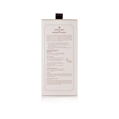 Hysses Singapore Gifts Gift Set Of 2 Home Scent & Beeswax Candle Lemongrass, 60ml/150g