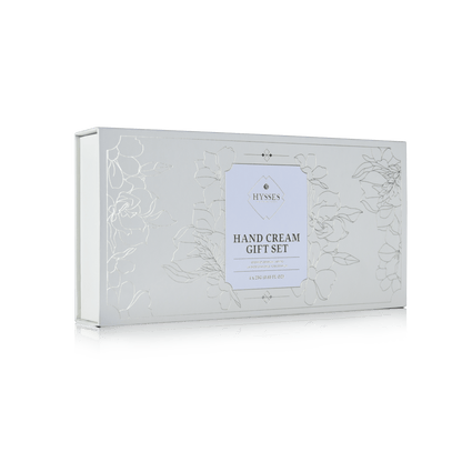 Hysses Singapore Gifts Gift Set Of 4 Hand Cream, 25ml (Bergamot Geranium, Jasmine, Lavender Chamomile, Rose Geranium)