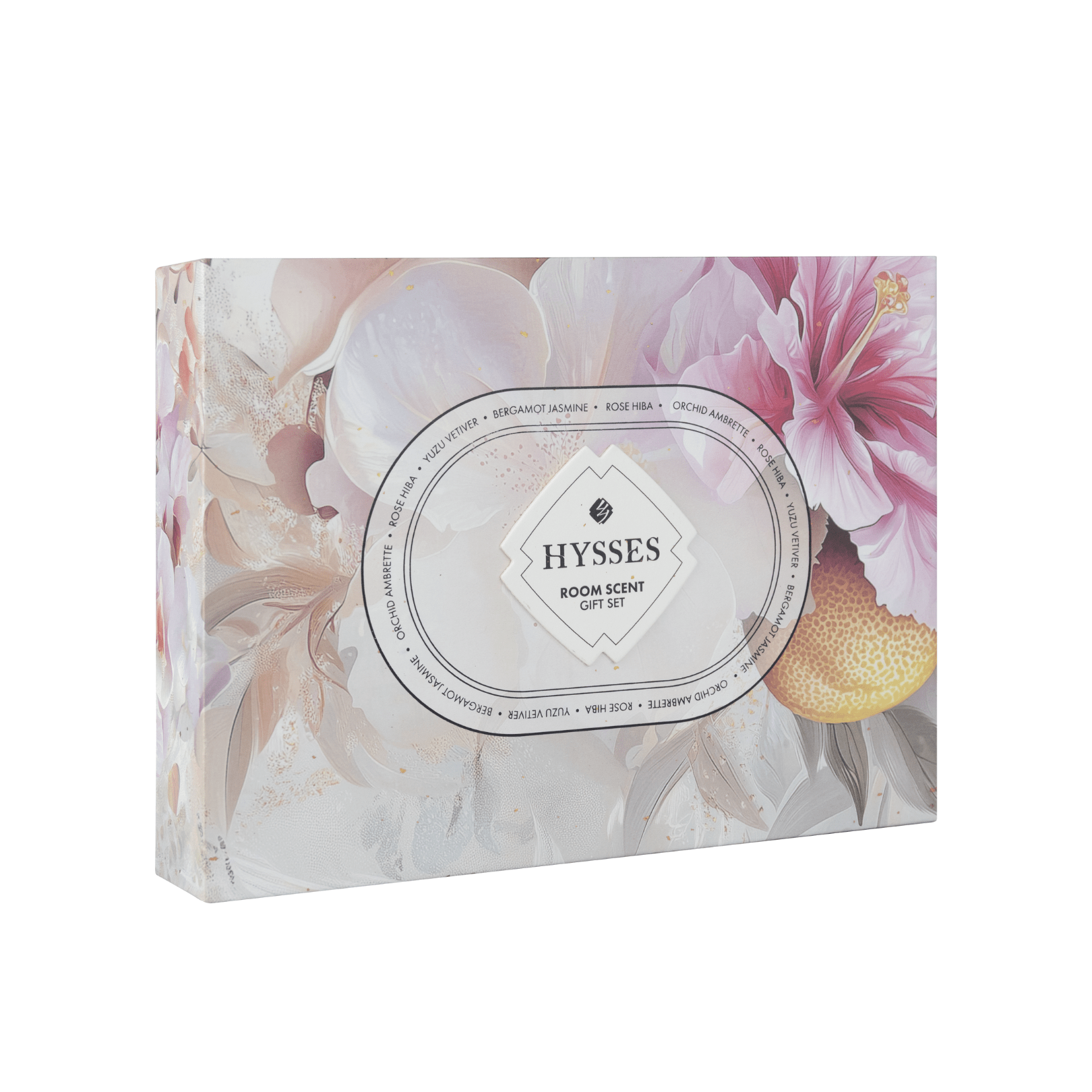 Hysses Gifts Gift Set Of 4 Room Scent, OA, RH, YV, BJ
