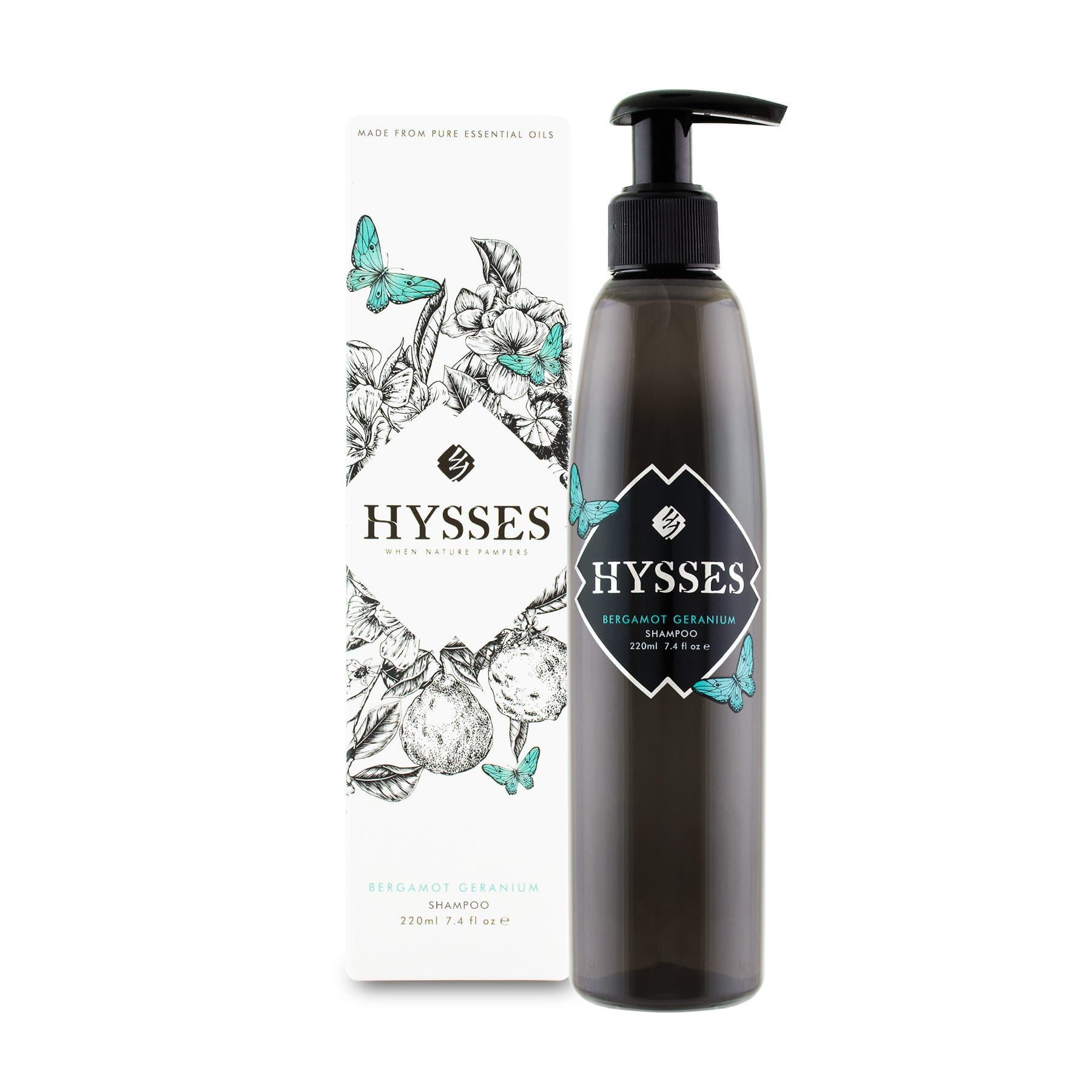 Hysses Singapore Hair 220ml Shampoo Bergamot Geranium