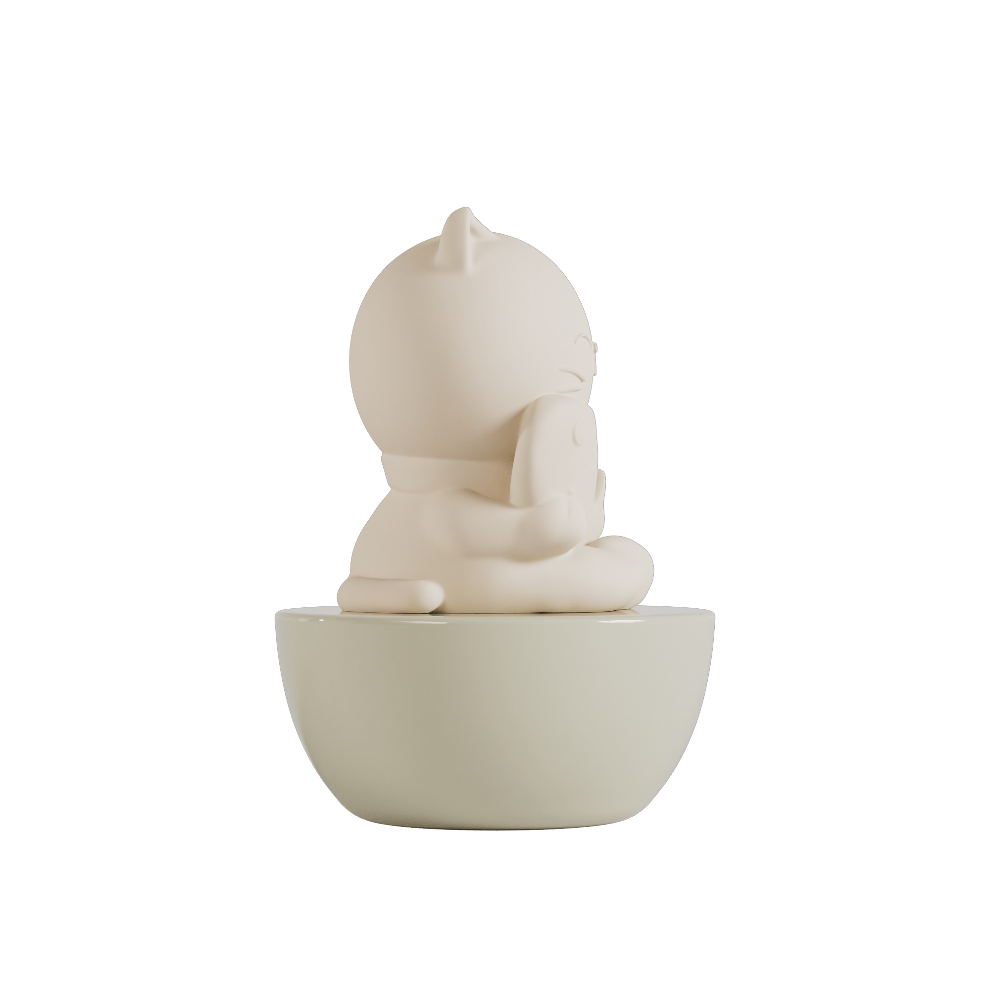 Hysses Singapore Home & Scent Clay Diffuser Ryoshi Cat