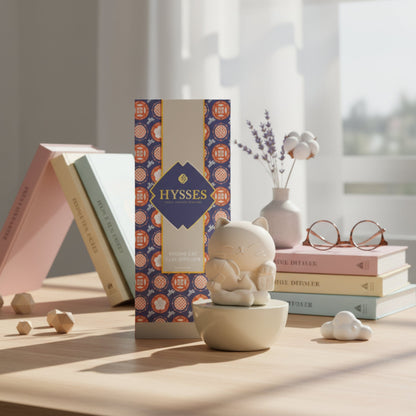 Hysses Singapore Home & Scent Clay Diffuser Ryoshi Cat