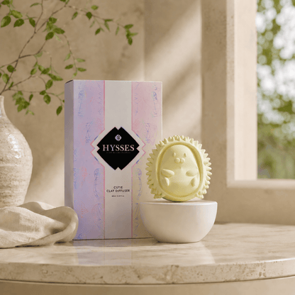 Hysses Singapore Home & Scent Cutie Clay Diffuser Hedgehog