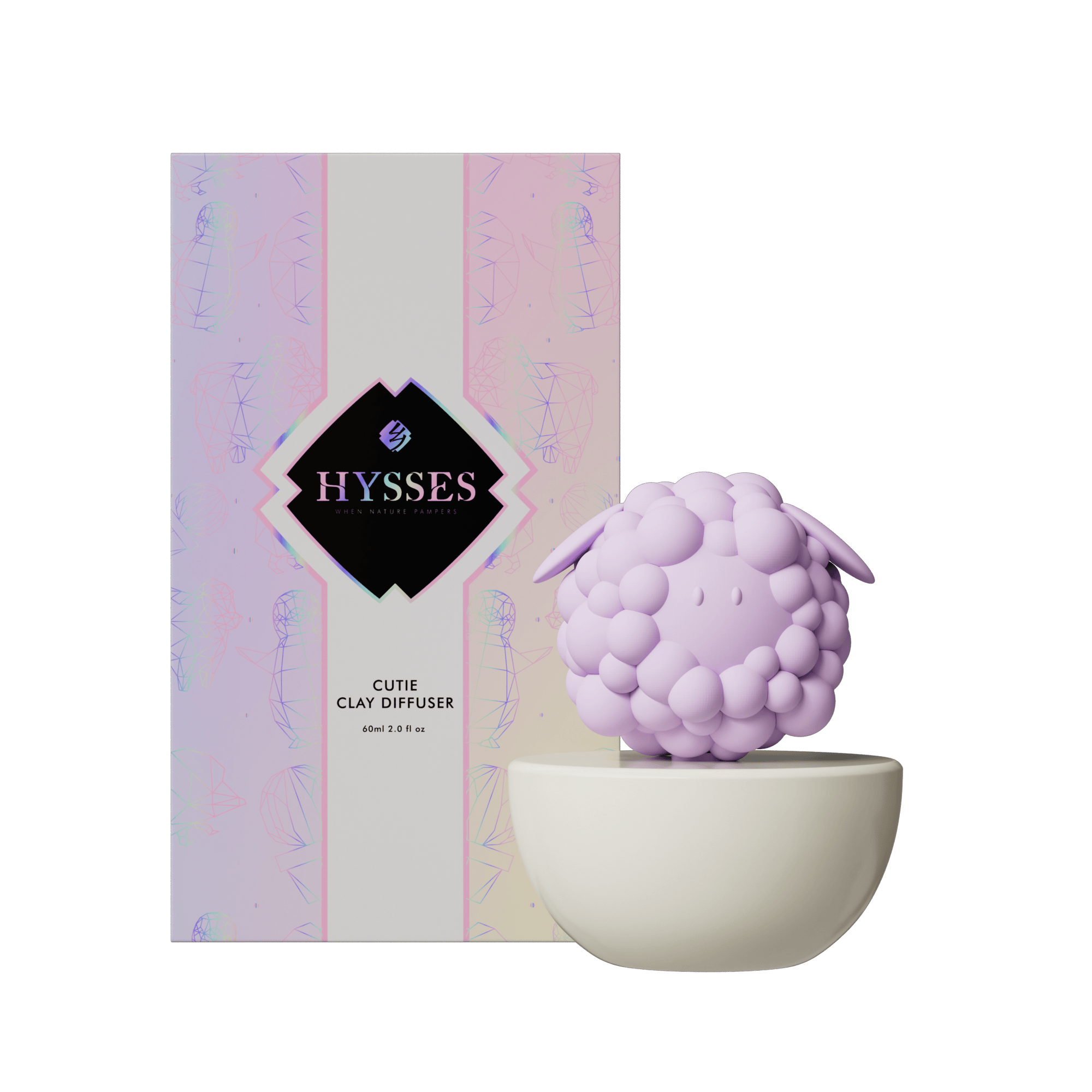 Hysses Singapore Home & Scent Cutie Clay Diffuser Sheep