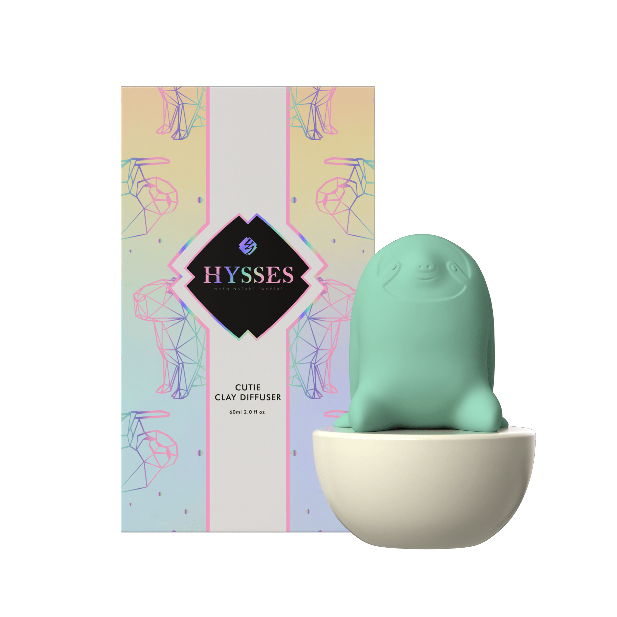 Hysses Singapore Home & Scent Cutie Clay Diffuser Sloth