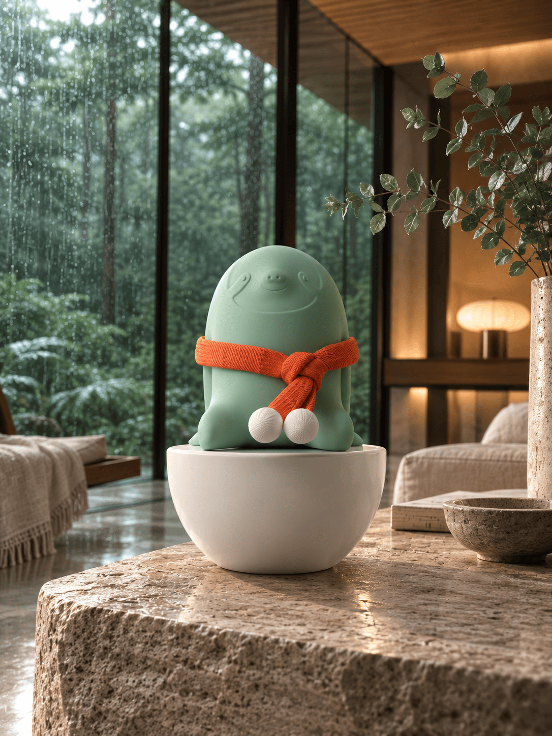 Hysses Singapore Home & Scent Cutie Clay Diffuser Sloth