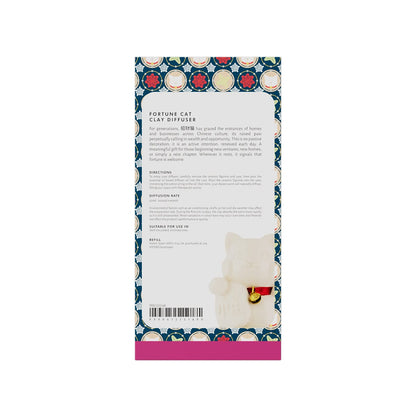 Hysses Singapore Home & Scent Fortune Cat Clay Diffuser