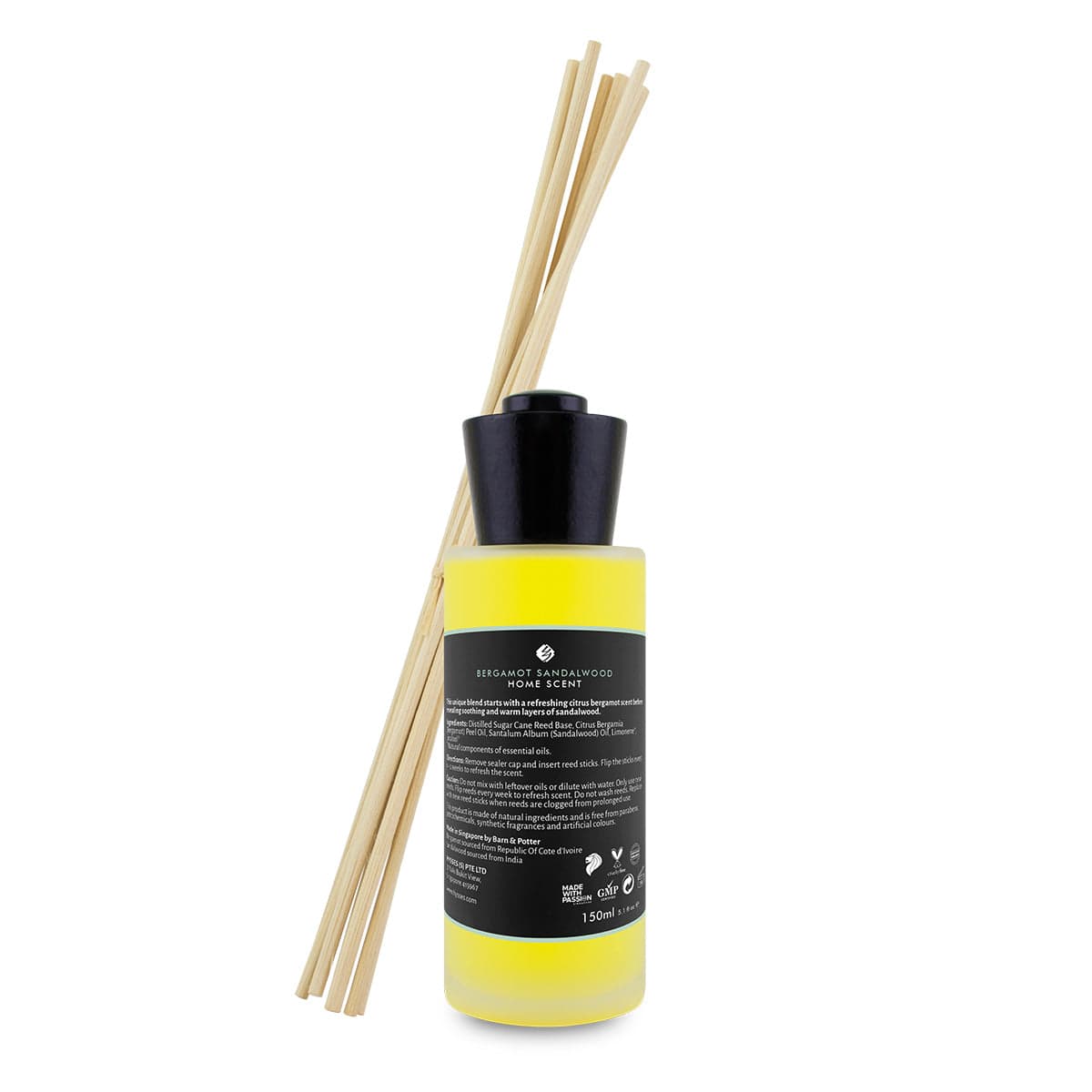 Hysses Singapore Home & Scent Home Scent Reed Diffuser Bergamot Sandalwood