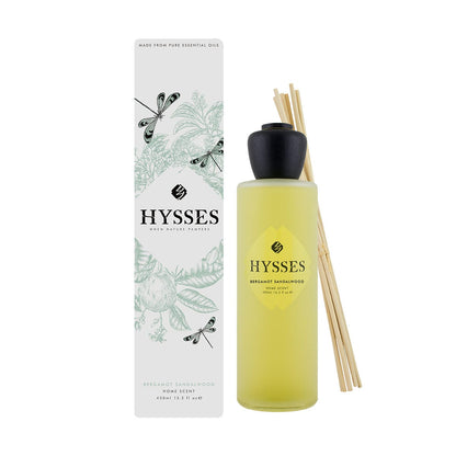 Hysses Singapore Home & Scent 450ml Home Scent Reed Diffuser Bergamot Sandalwood