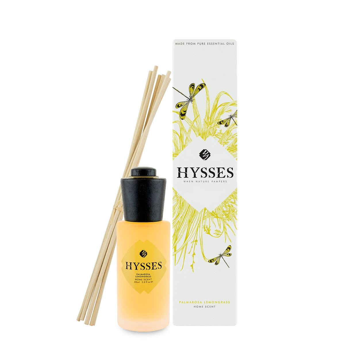 Hysses Singapore Home & Scent 60ml Home Scent Reed Diffuser Palmarosa Lemongrass
