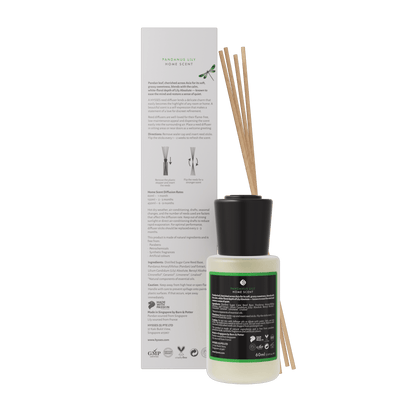 Hysses Singapore Home & Scent Home Scent Reed Diffuser Pandanus Lily