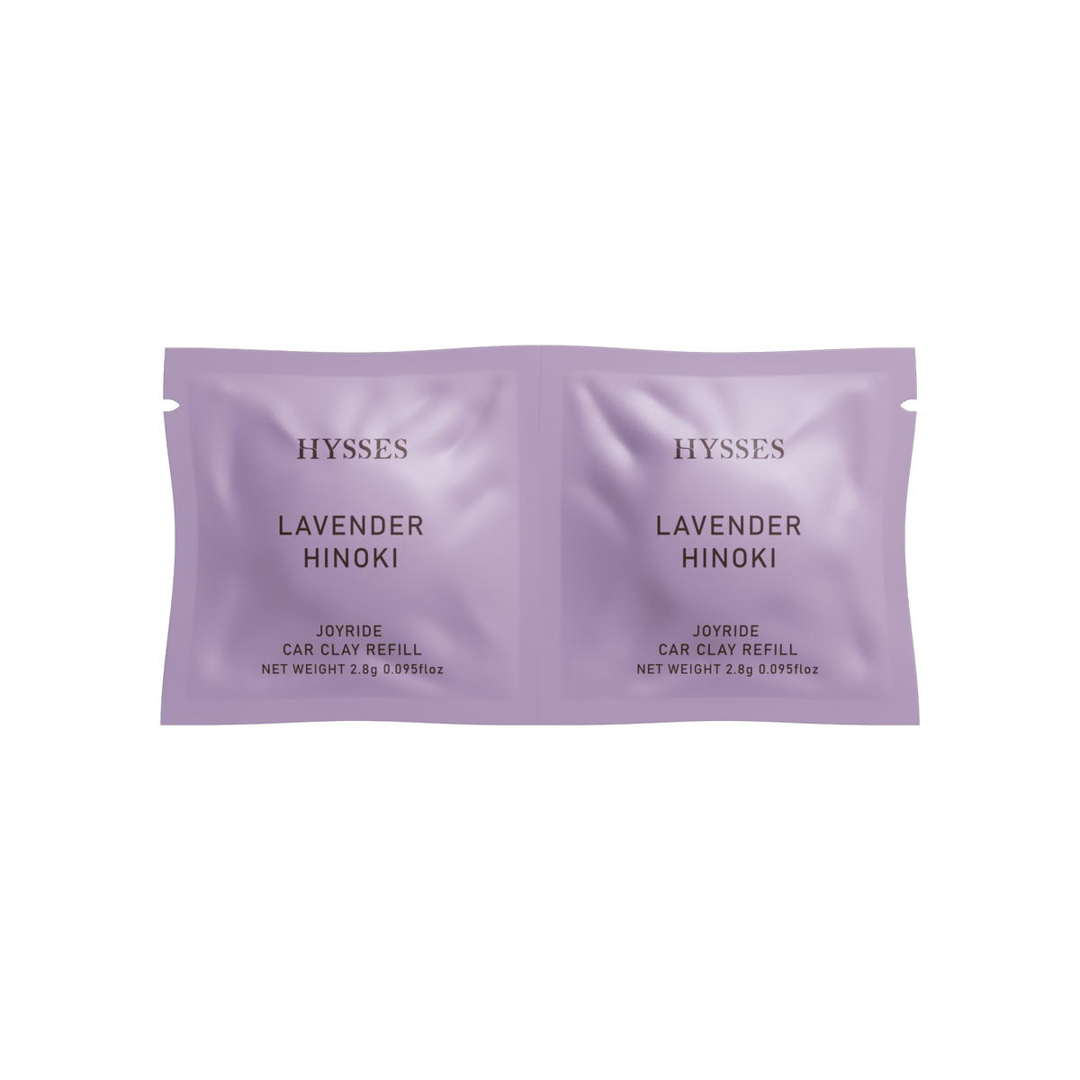 Hysses Singapore Home & Scent Joyride Car Clay Refill, Lavender Hinoki