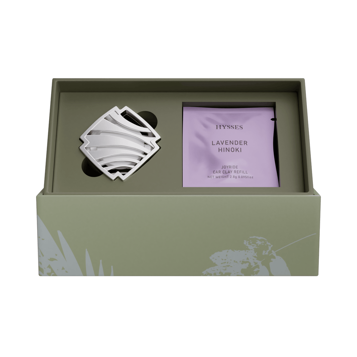 Hysses Singapore Home & Scent Joyride Car Clay, Wave (Lavender Hinoki & Vanilla Sandalwood)